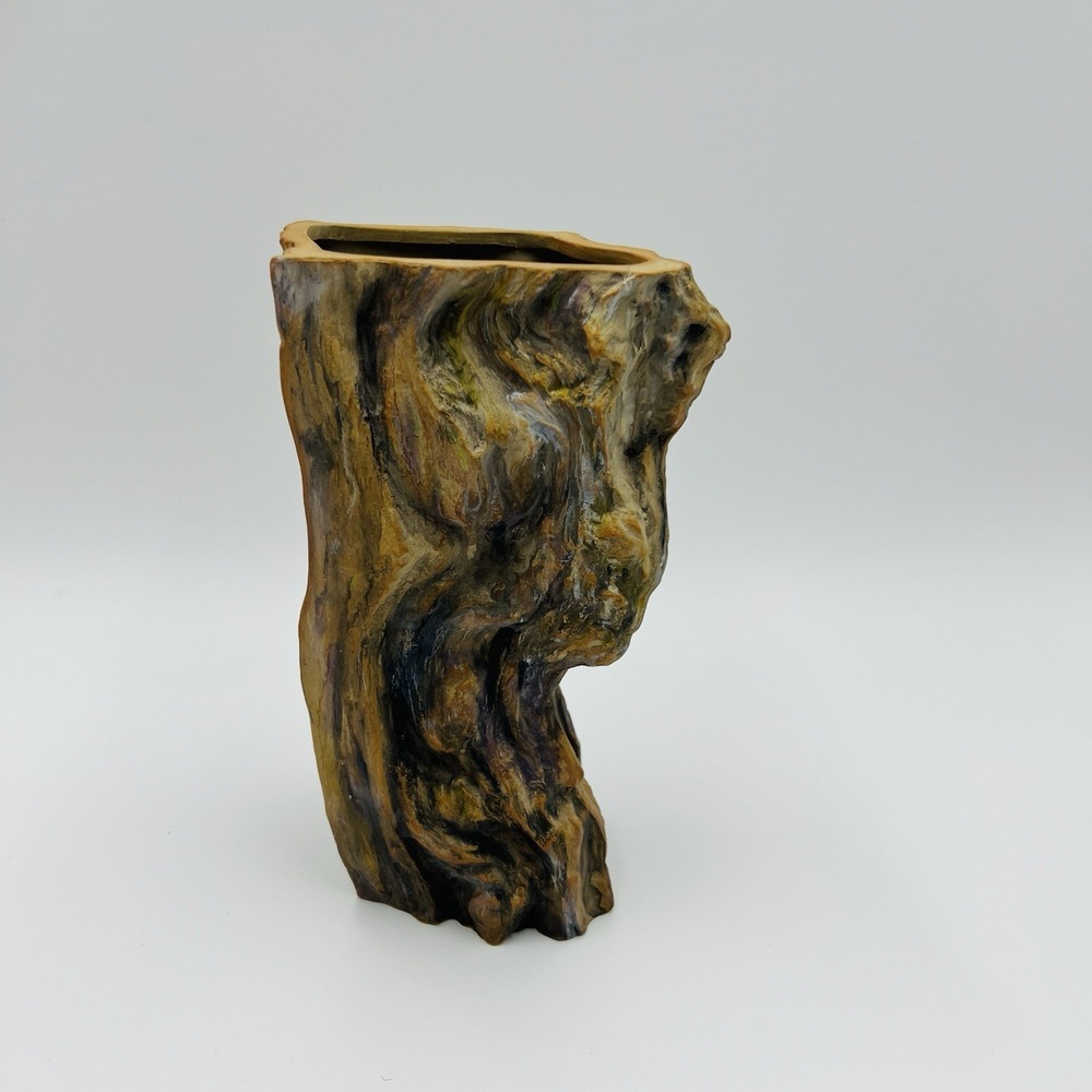 Oisin Kelly Kilkenny KDW Fois Bois Vase Irish Studio Pottery Brutalist MCM Tree